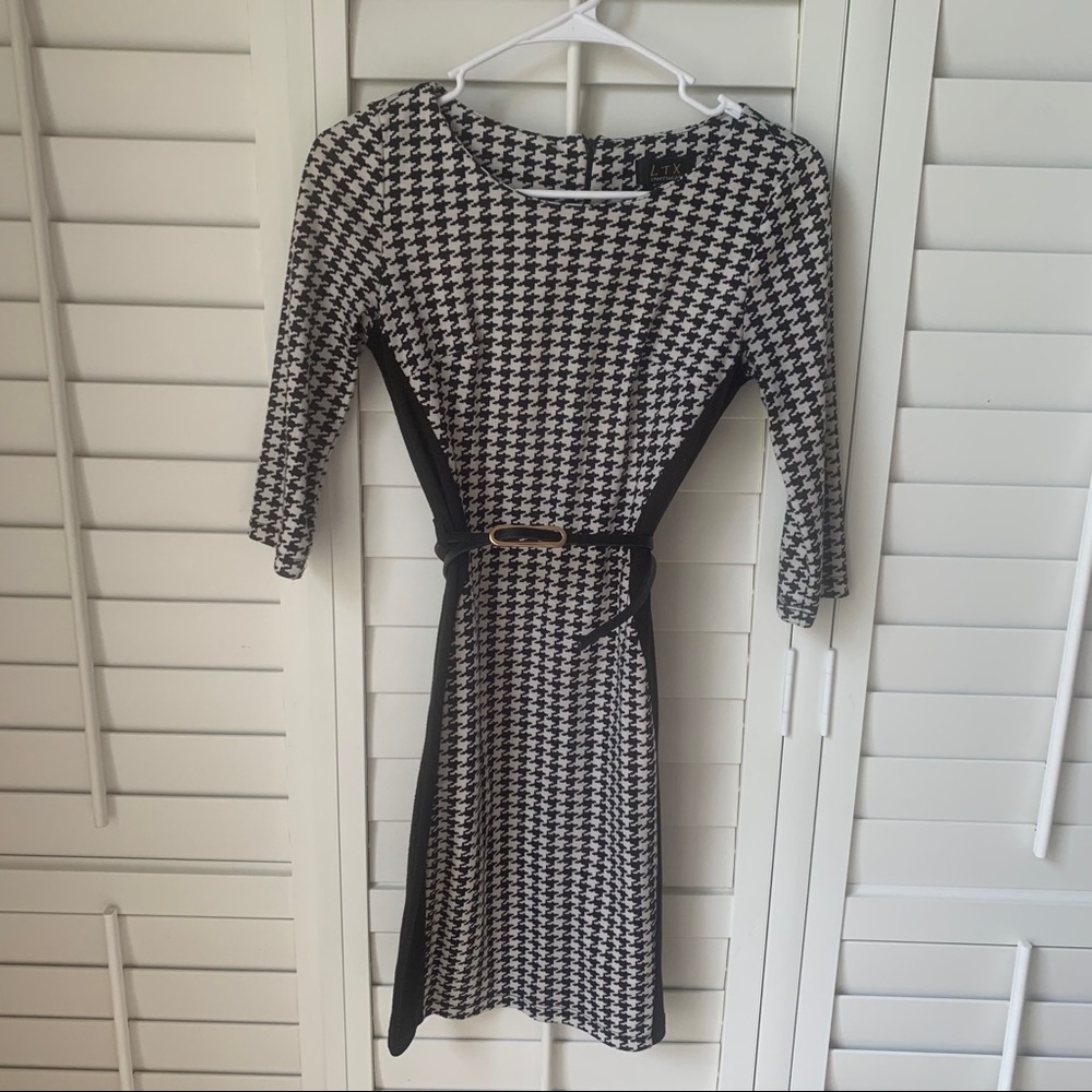 Herringbone Work Dress